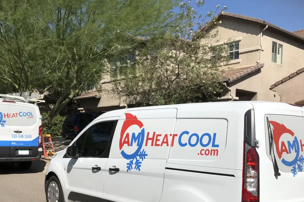 The Importance of Choosing the Right HVAC Contractor - AM Heat And Cool vans